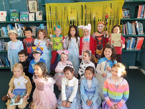 12Co Students enjoying Fictional Character Dress Up Day