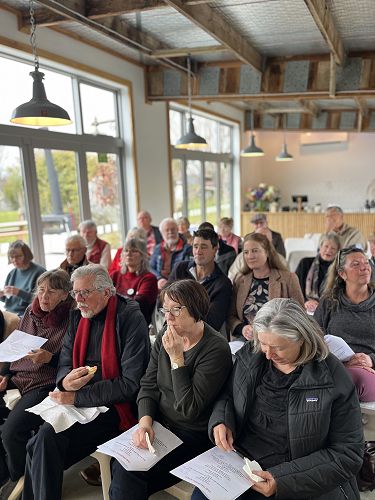 Olive Oil Cooking Demo at the Packing Shed, Clyde