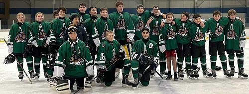 U15 Dunedin Thunder Ice Hockey Team