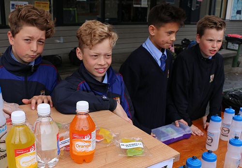 Liam, Tiaan, Brooklyn and Archie