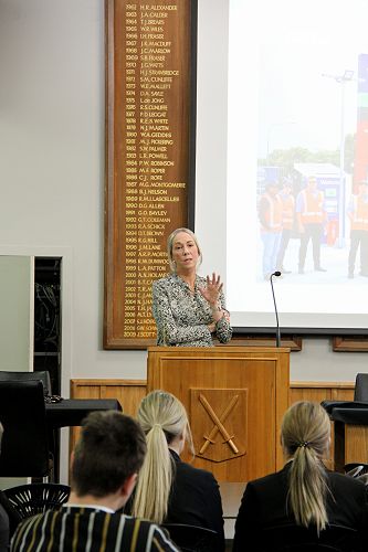 Marketing and Communications Manager, Waitomo Group, Greta Shirley (Harington 1992-1993)