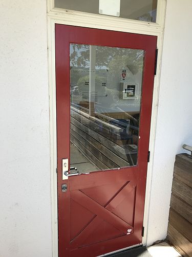 Location of the automated external defibrillator (AED) - Boarding House, John McGlashan College