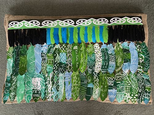 Kit Day Marae korowai cloak complete