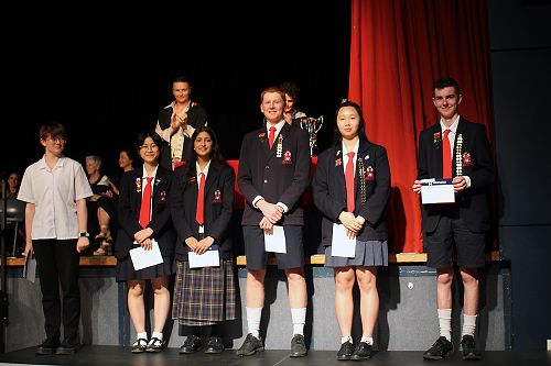 Yr12 Service Colours Recipients 