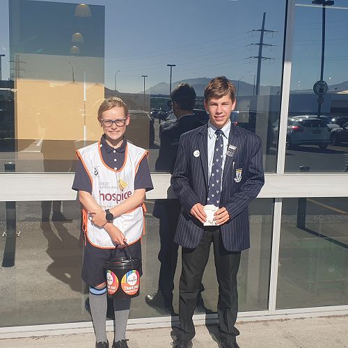 The morning collection crew featured: Gregor Watts, and Lukas Ghidella