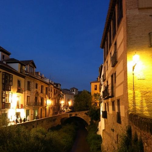 Calles románticas de Granada (Romantic streets in Granada)