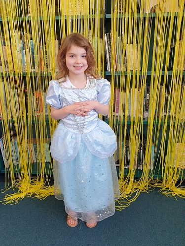 Students enjoying Fictional Character Dress Up Day