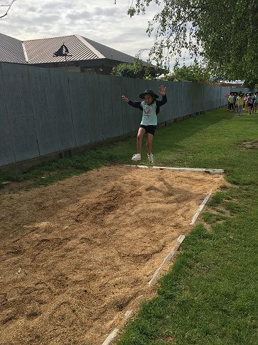 Tayla flying high in long jump