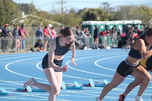 Imogen showing focus and grit