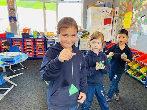 Year 2 Iliana Peniamina, Caroline Taylor=Connell and Shuyuan Ye