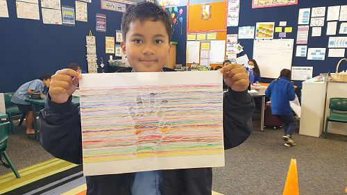 Yay! First to finish the Hand Refraction art.