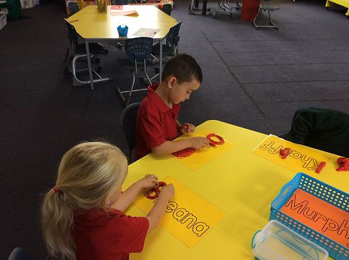 Practicing our Names