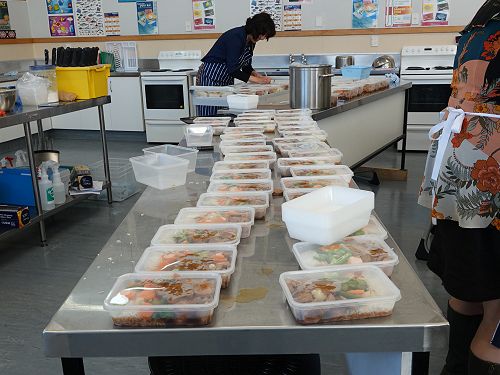 Greymouth High School "cook up" for our community