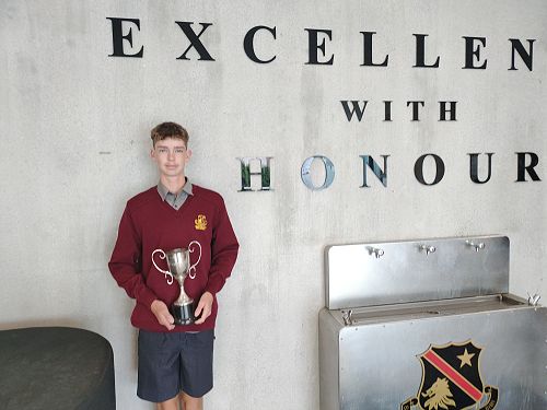 Isaac Steel Year 11 - Foundation Cup Winner