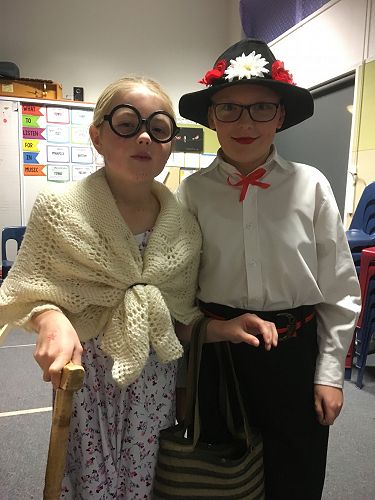 Holly and Jenna at the disco.