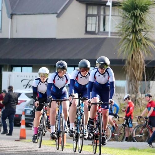 CGHS Cycling Team Competing for the Litolff Cup