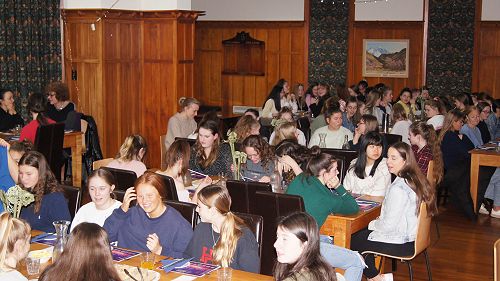 Boarding students gather for their annual Matariki dinner