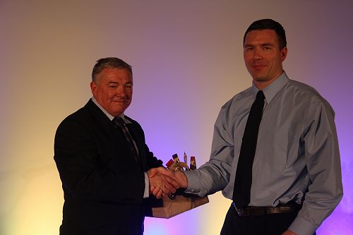 Peter Magson recognising the exceptional efforts and commitment to LU Basketball by James Lissaman