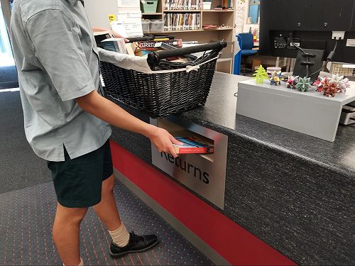 Clearing the Returns basket