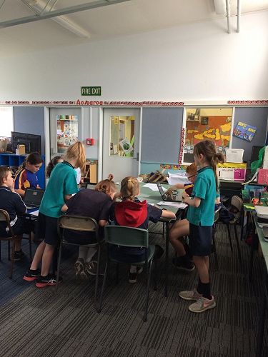 Olivia and Connie leading a workshop