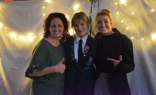 Ms Casbolt, Monet Morrison and Miss Turnbull