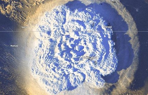 Tonga eruption 2022