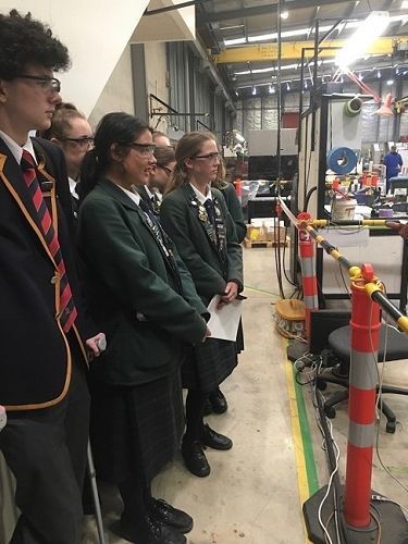 Yr 13 Agribusiness meeting at Scott Technology