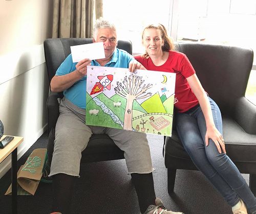 9 Kauri’s Poster Quilt for the Rest Home