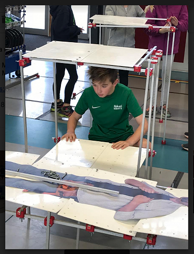 Concentrating hard to get the measurements right