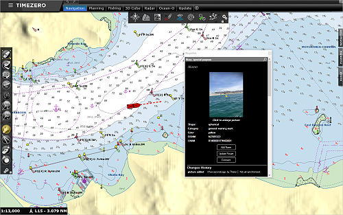 TZ-MAPS - Modifiable Maps (for TimeZero Professional v5)