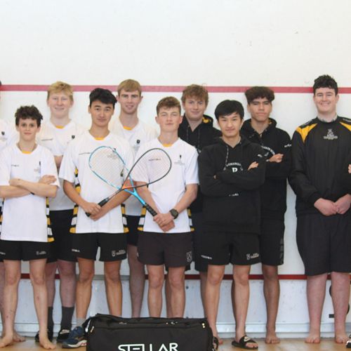The boys of National Squash 2021