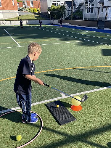 Golf lessons were so much fun