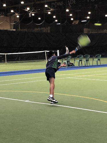 Striking a stellar serve