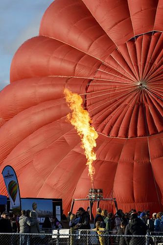 Ballooning Canterbury interactive area