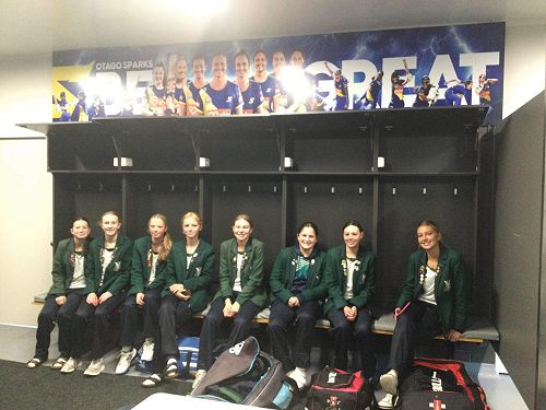 Awaiting the start of play in the changing rooms of the prestigious University Oval!