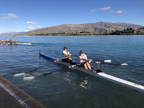 Novice Double - first time out together! 