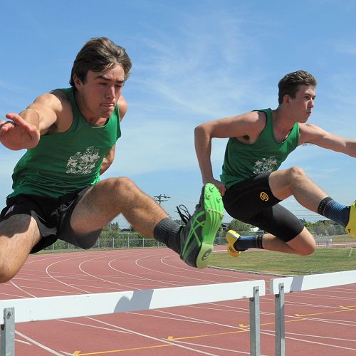 Hayden McNulty and Xavier Judd