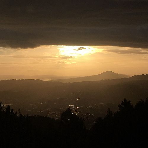 Dunedin Sunset from Signal Hill, January 2020