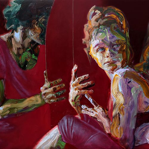 Hiding in Plain Sight by Sara Shamma © Used with permission wwwsarashamma.art“Sara Shamma: Modern Slavery” exhibiton curated by Kathleen Soriano, London 2019; Chester Cathedral 2020.