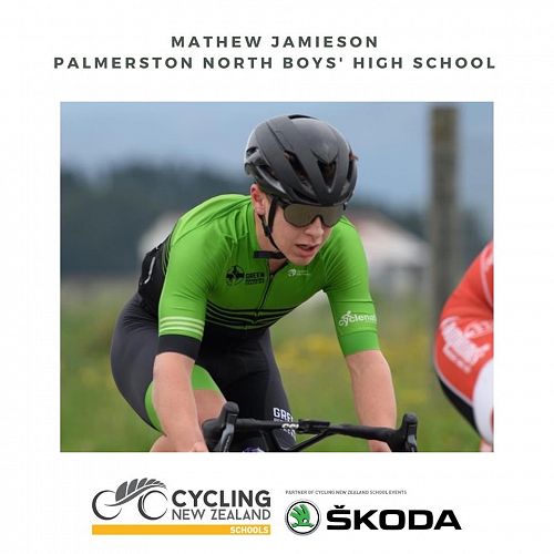 Mathew Jamieson - Cycling New Zealand Schools’ Focus Group 2022
