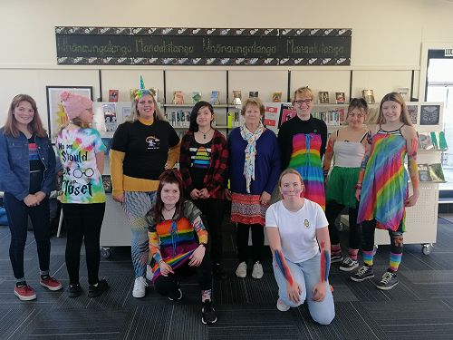 WHS Student Soroptimist group - Pride Day