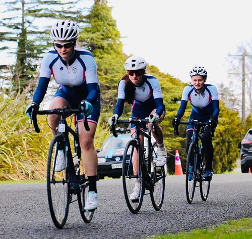 CGHS Cycling Team Competing for the Litolff Cup