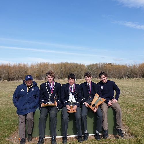 Mr Bill Mc Kinley, Nic Sim, Ollie Nicholson, Shamus Young and Darrius Rogers