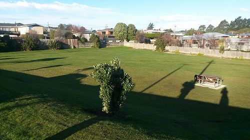 Overlook of the field that can be used for a sport