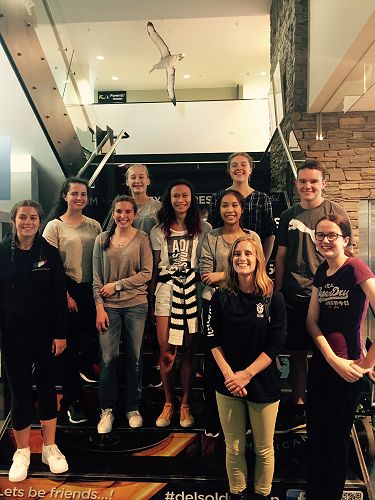 Where it all began! Dunedin airport! Bon voyage pour la France!