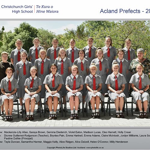 Acland Prefects 2019
