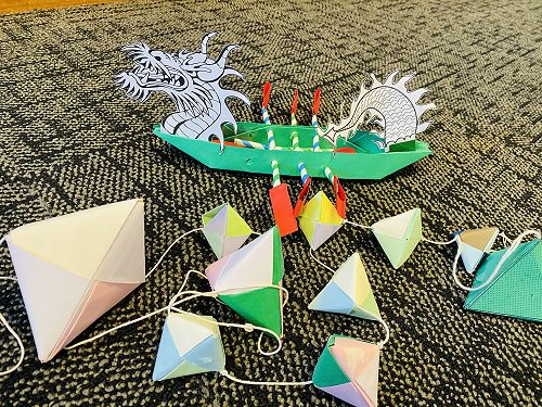 Year 9 and 10 paper dumpling