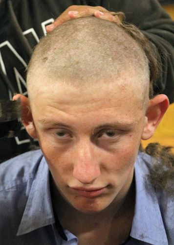 Shave for a cure - Jo Devine