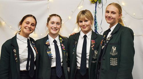 Grace Hill, Elloise Cameron, Monet Morrison, Skyla Murray