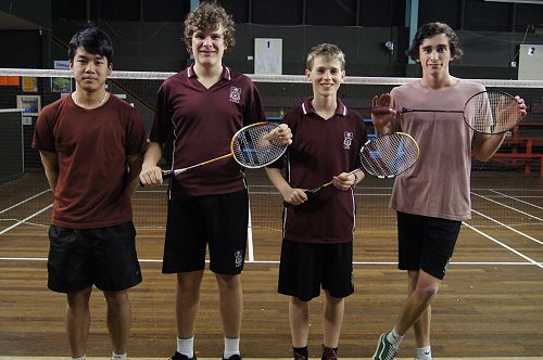 Dunedin's Champion Badminton Team